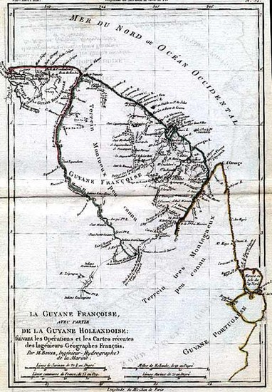 19-South America Map By Rigobert Bonne