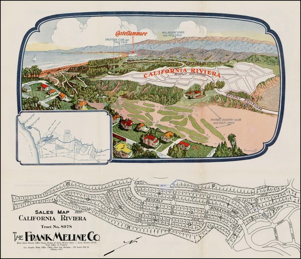 3-California Map By A. Vaillancourt / The Frank Meline Co.