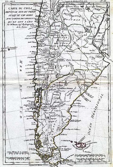 8-South America Map By Rigobert Bonne