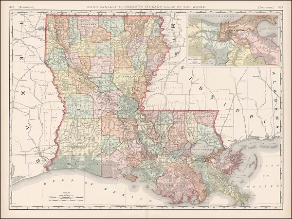 28-South Map By Rand McNally & Company