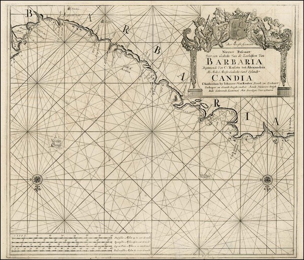 2-Egypt and North Africa Map By Gerard Van Keulen