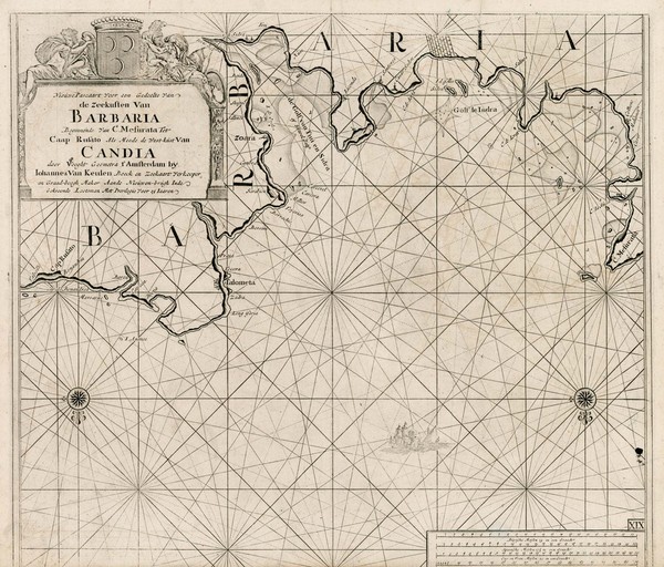 8-North Africa Map By Johannes Van Keulen