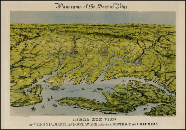 26-Mid-Atlantic and Southeast Map By John Bachmann