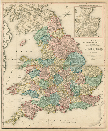 86-British Isles Map By William Faden