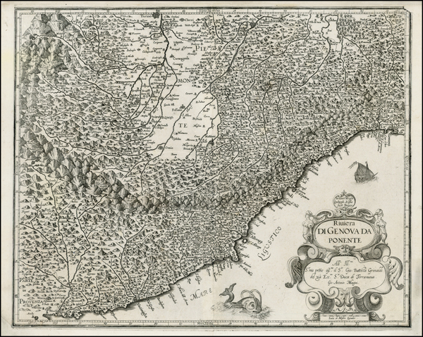 3-Italy Map By Giovanni Antonio Magini / Benjamin Wright