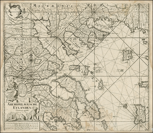 83-Balkans, Balearic Islands and Greece Map By Johannes Van Keulen