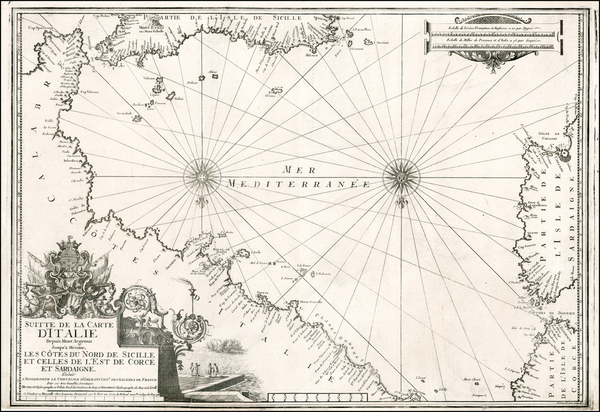 28-Southern Italy, Sardinia and Sicily Map By Laurent Bremond - Henri Michelot