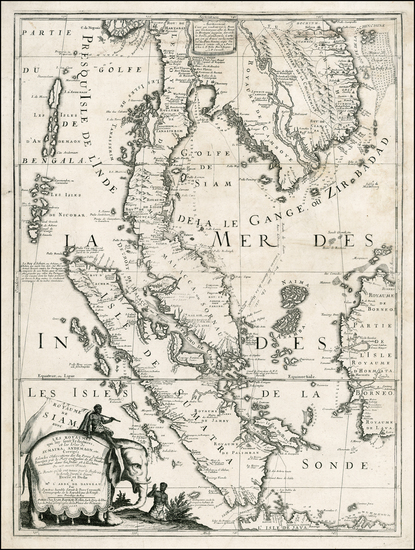 41-Southeast Asia Map By Jean-Baptiste Nolin