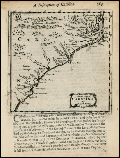 16-Southeast Map By Robert Morden