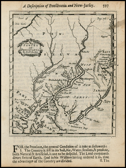 34-Mid-Atlantic Map By Robert Morden