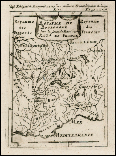 41-France Map By Alain Manesson Mallet