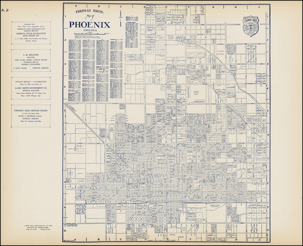 65-California Map By Thomas Brothers