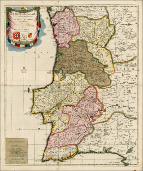 51-Portugal Map By Peter Schenk