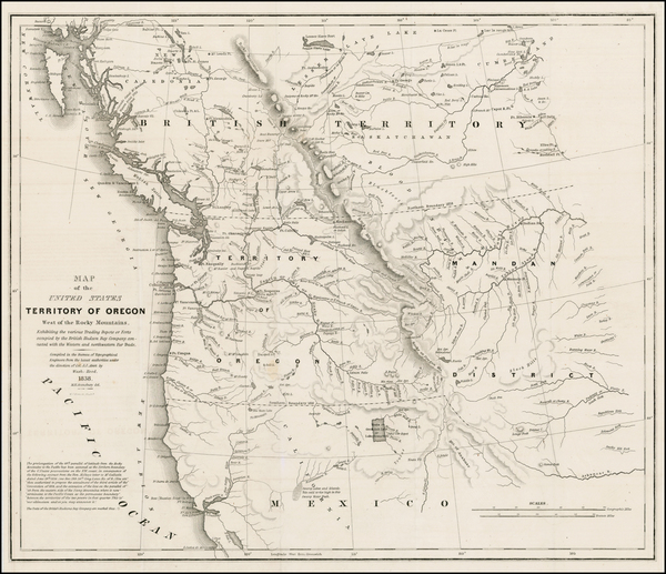 58-Rocky Mountains Map By Washington Hood