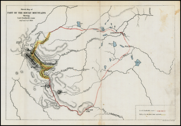 88-Canada Map By W. & A.K. Johnston