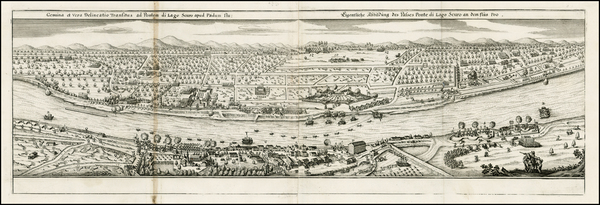 14-Italy and Other Italian Cities Map By Matthaus Merian