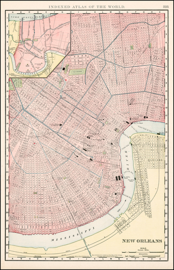 84-South Map By William Rand  &  Andrew McNally