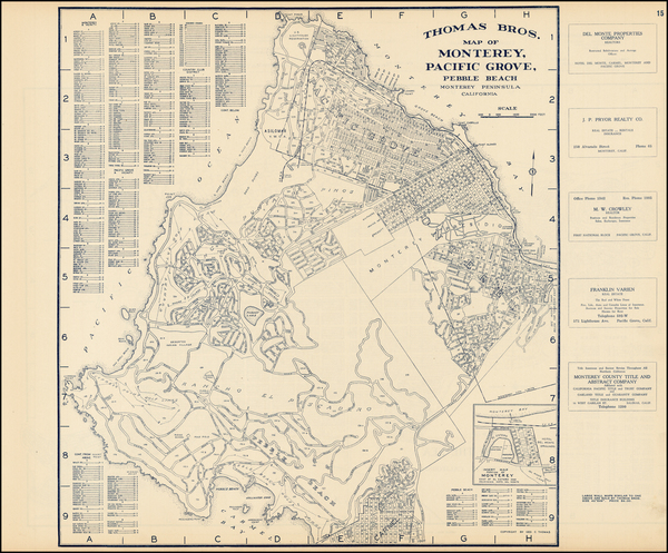 17-California Map By Thomas Brothers