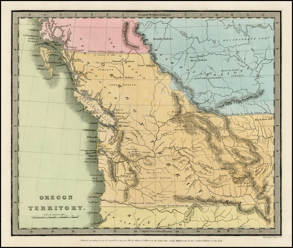 33-Canada Map By David Hugh Burr