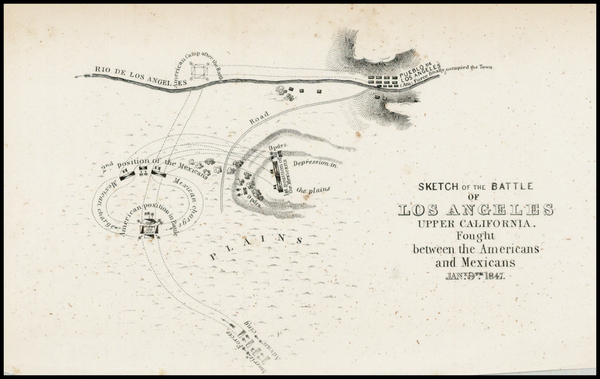 90-California Map By William Hemsley Emory