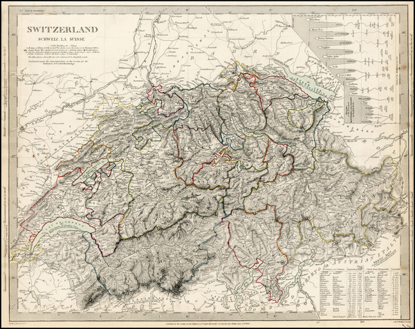 73-Switzerland Map By SDUK