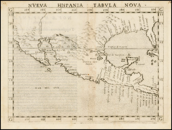 2-South, Southeast, Texas, Southwest, Rocky Mountains, Mexico and Baja California Map By Girolamo