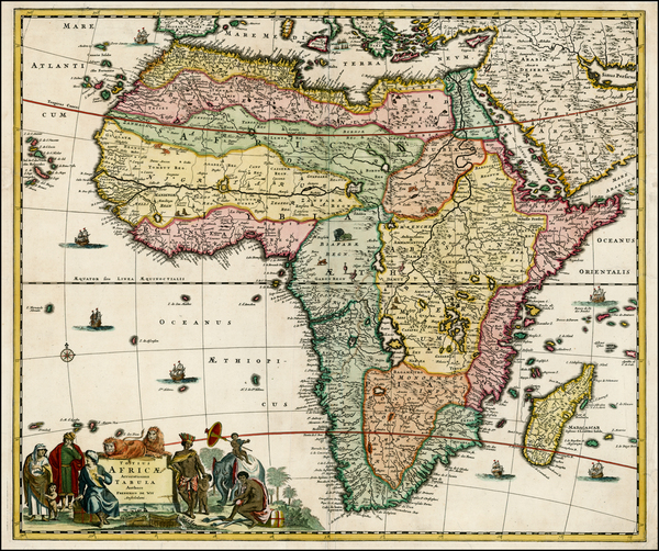 17-Africa and Africa Map By Frederick De Wit