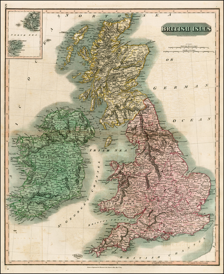 11-British Isles Map By John Thomson