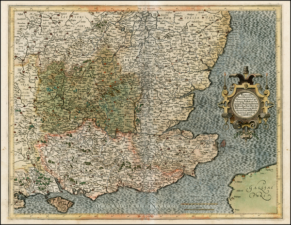 9-British Isles Map By Gerhard Mercator