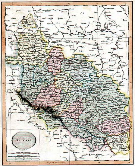 85-Europe and Poland Map By John Cary