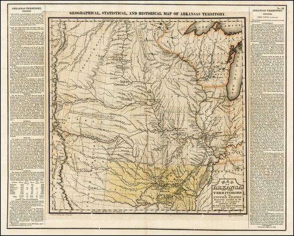 38-Texas, Midwest, Plains, Southwest and Rocky Mountains Map By Henry Charles Carey  &  Isaac 