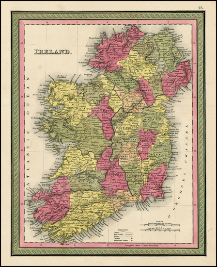 29-Ireland Map By Henry Schenk Tanner