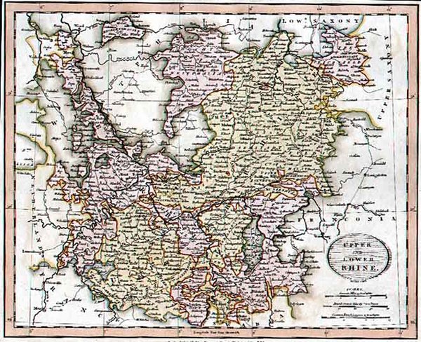 56-Europe and Germany Map By John Cary