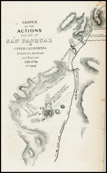 48-California Map By William Hemsley Emory