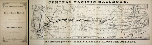 60-Midwest, Plains, Southwest, Rocky Mountains and California Map By Anonymous