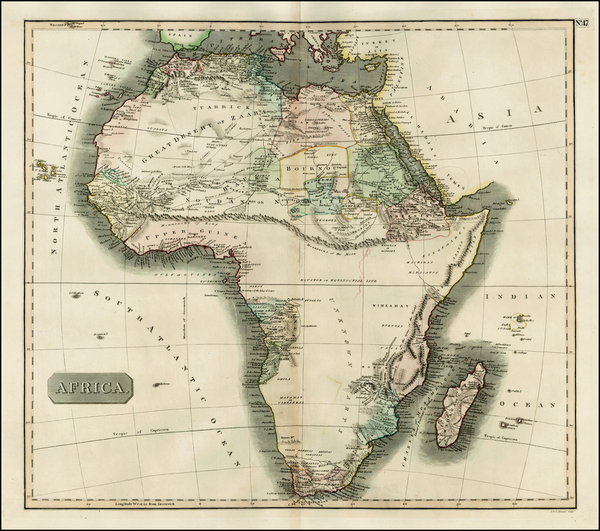 42-Africa and Africa Map By John Thomson