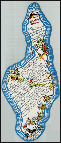 83-California Map By Max Poschin