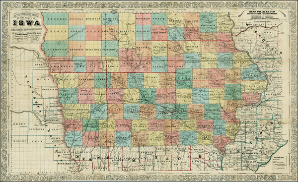 2-Midwest and Plains Map By Henn, Williams & Co.