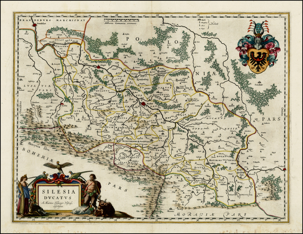 72-Poland Map By Willem Janszoon Blaeu