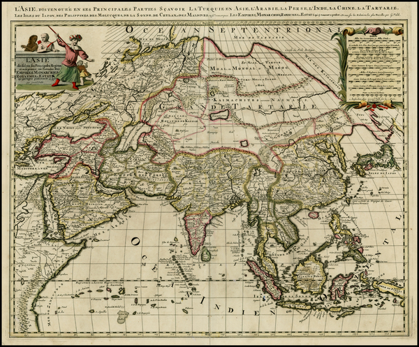 2-Asia and Asia Map By Gerard Valk