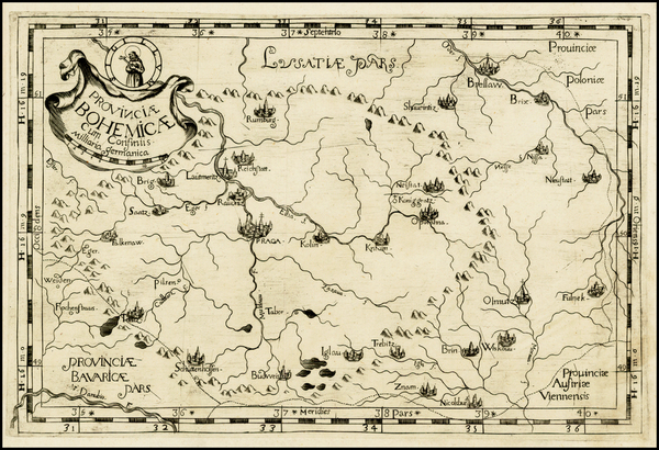 80-Poland and Czech Republic & Slovakia Map By Johannes A. Montecalerio