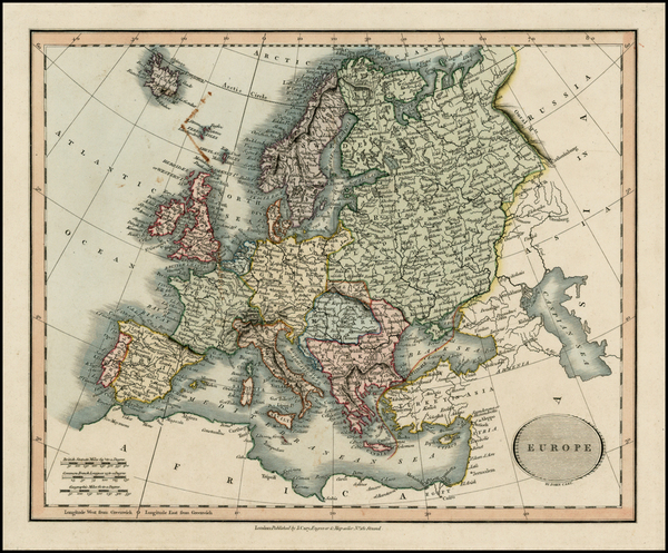 7-Europe and Europe Map By John Cary