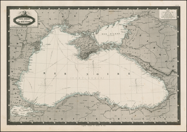 1-Ukraine, Turkey and Turkey & Asia Minor Map By F.A. Garnier