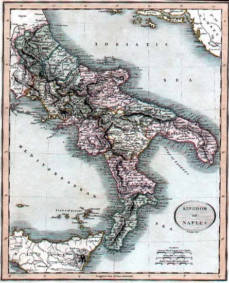 5-Europe and Italy Map By John Cary