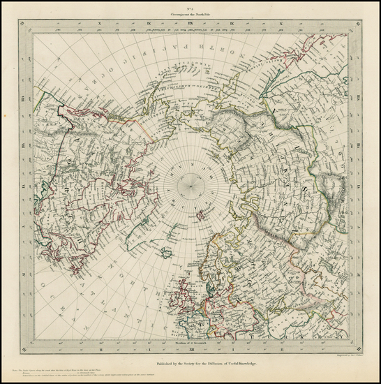 14-Northern Hemisphere, Polar Maps and Alaska Map By SDUK