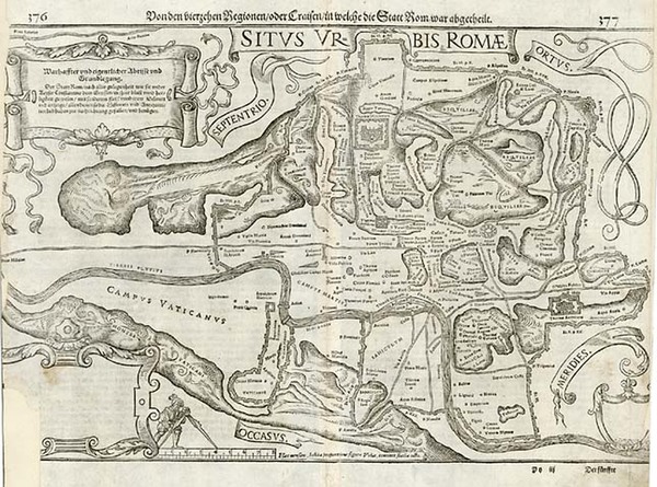 67-Europe and Italy Map By Sebastian Munster