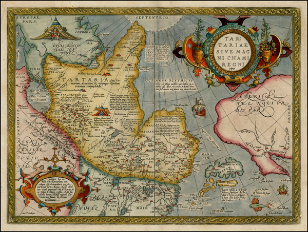 76-Southwest, Alaska, China, Japan, Central Asia & Caucasus, Russia in Asia and California Map