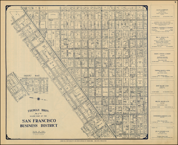 93-California Map By Thomas Brothers