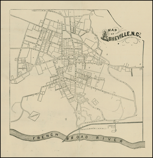 43-Southeast and North Carolina Map By Gwyn & West