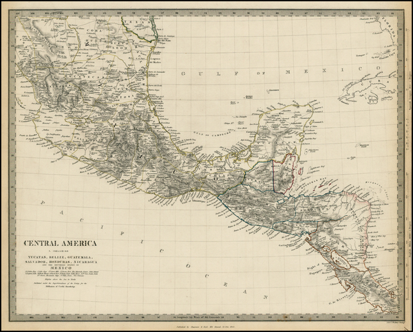 4-Central America Map By SDUK
